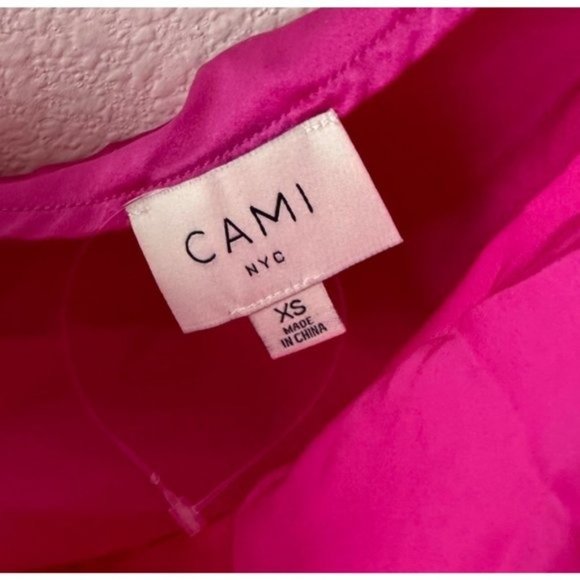 Cami NYC Darby Bodysuit in Magenta - Picture 9 of 11